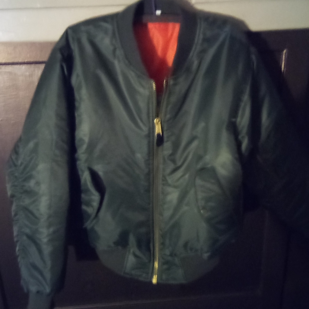 NWOT Flight Jacket - Picture 1 of 5